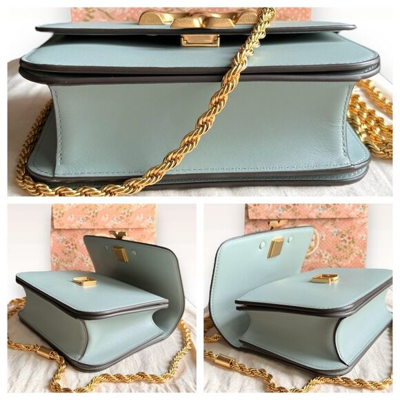 🚫SOLD🚫NWT Tory Burch Eleanor Small Convertible Leather Shoulder Bag - Picture 10 of 17